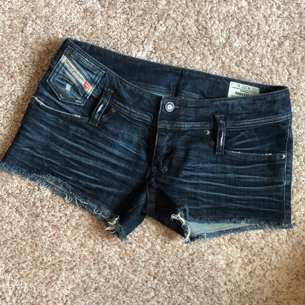 Diesel Distressed Shorts